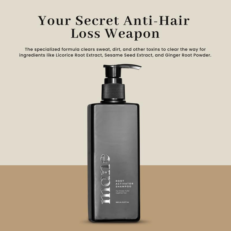 Mane Root Activator Shampoo, New Sealed, Authentic