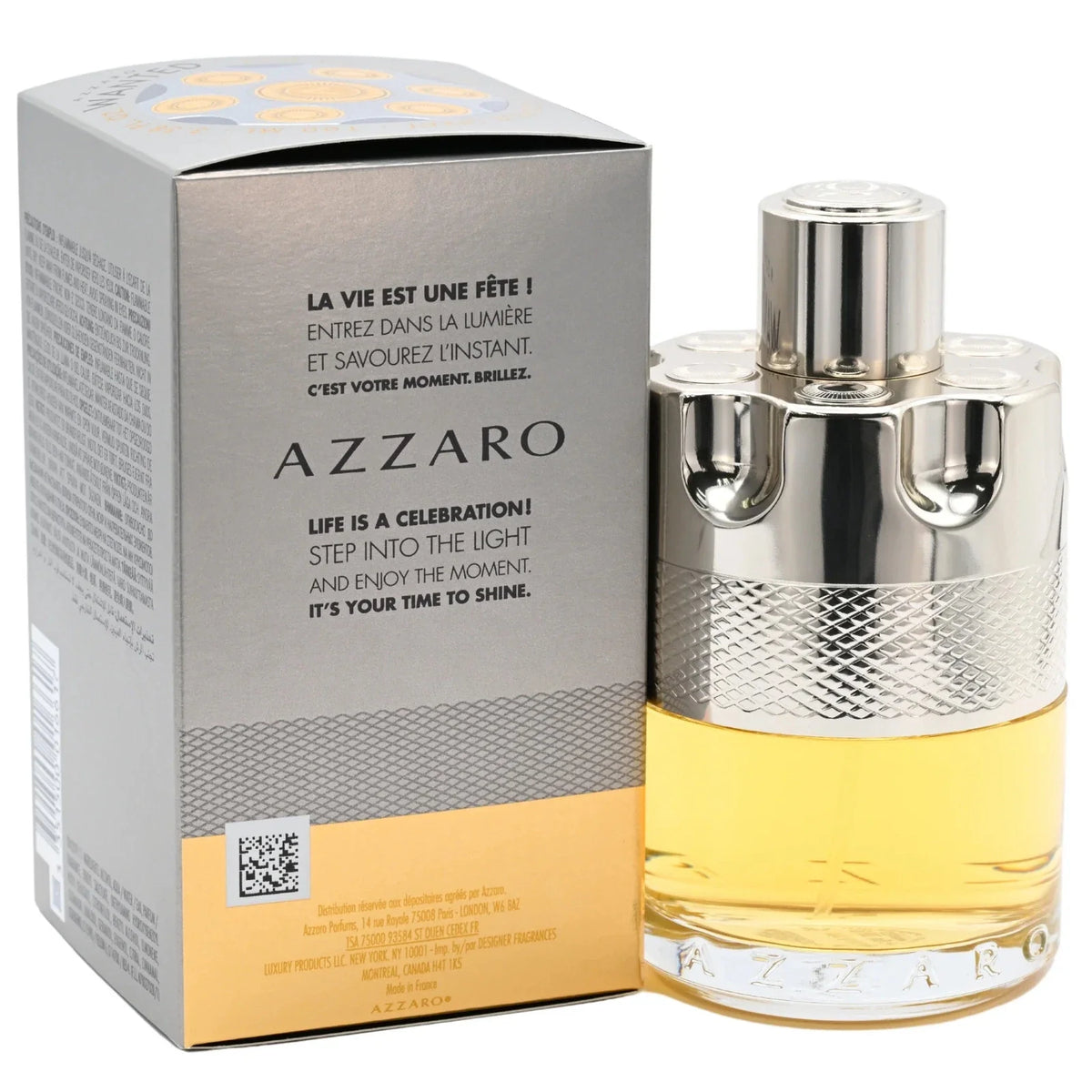 Azzaro Wanted Eau De Toilette 3.4 oz for Men